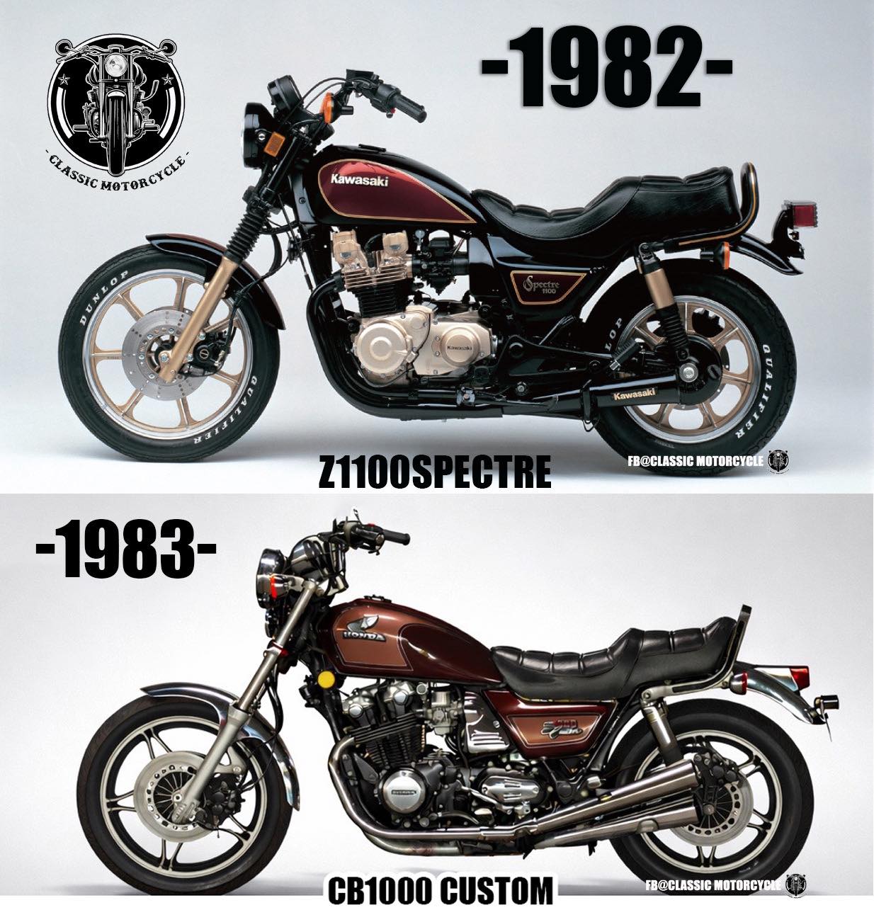 🏍️ Kawasaki Z1100 Spectre 📅 Year: 1982