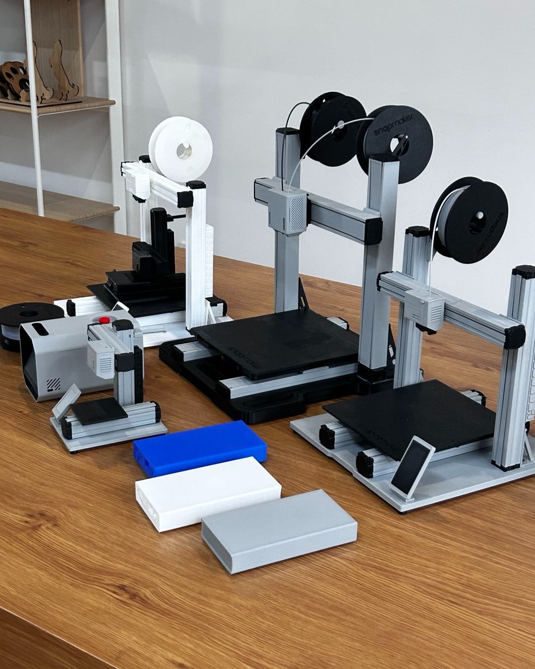 Snapmaker - Some Mini Models and real 3D Printers!😁How did...