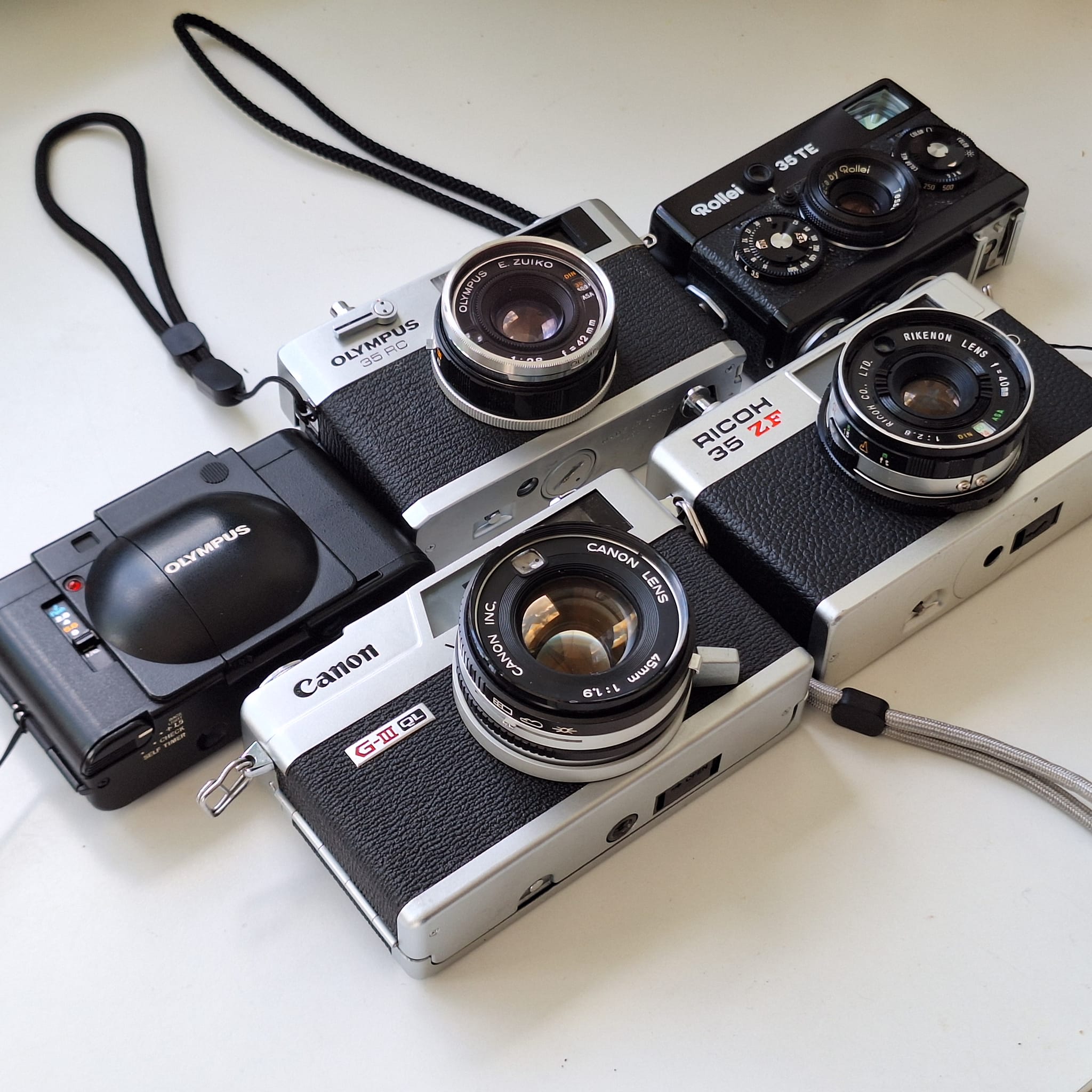 My favorite rangefinder cameras to take on the go. (Find the