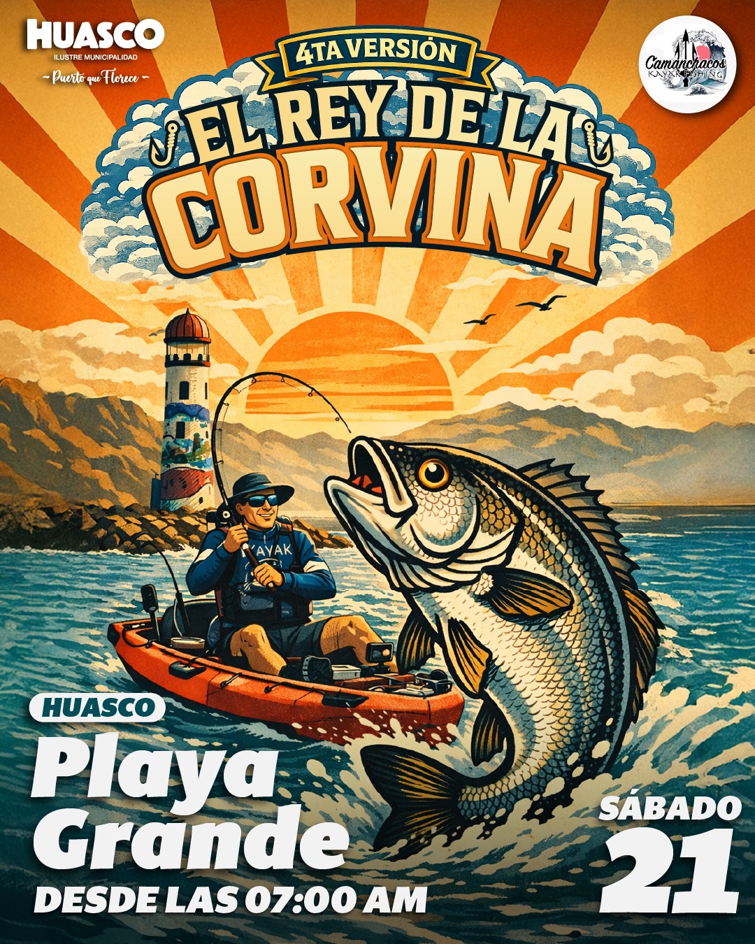 🐟🛶Atención, amantes de la pesca... - Municipalidad de Huasco | Facebook