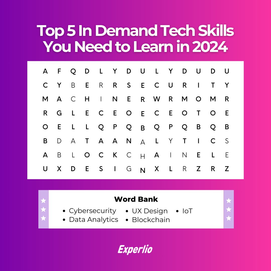 Experlio - How many words did you find? 🙈 Comment down below! #careers ...
