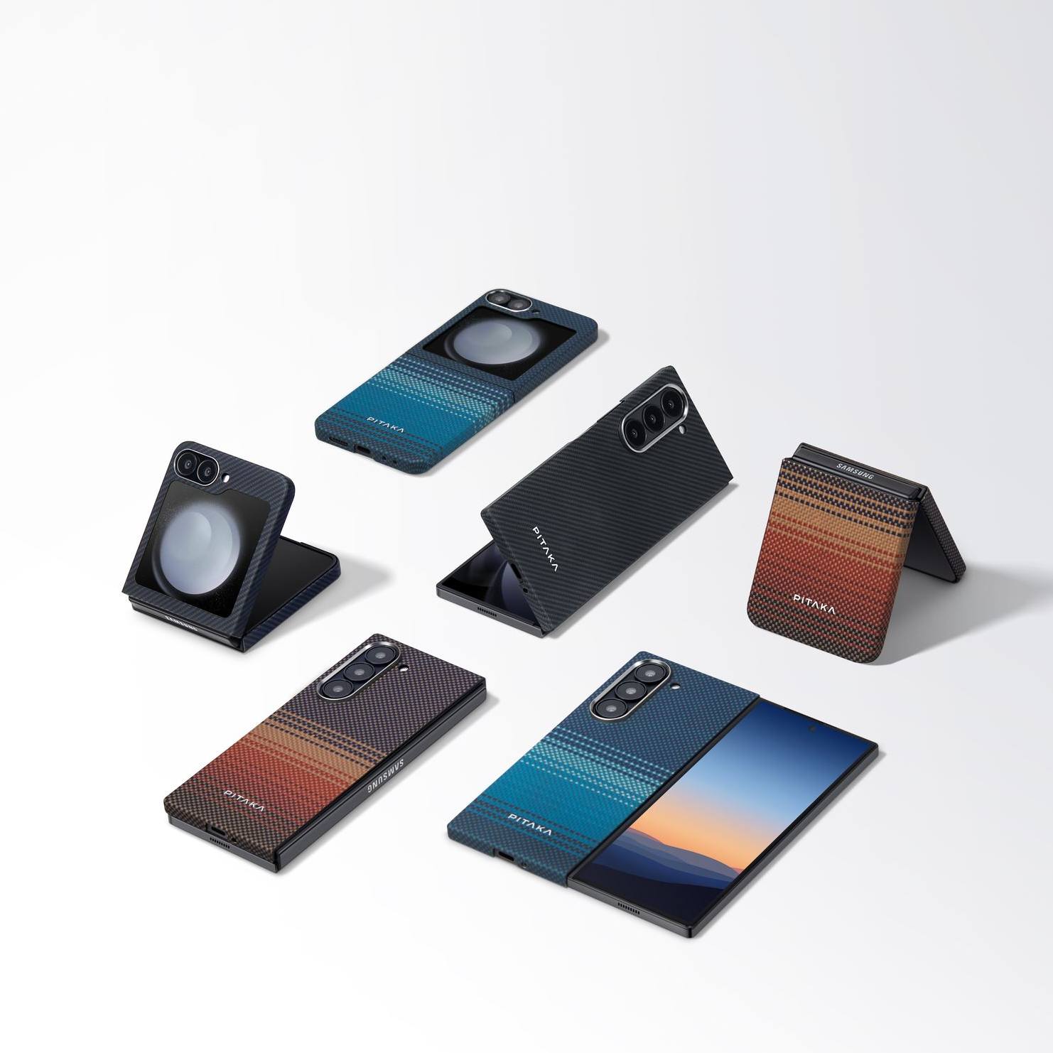 Pitaka Magez case for Galaxy Z Fold6/Flip with Magsafe