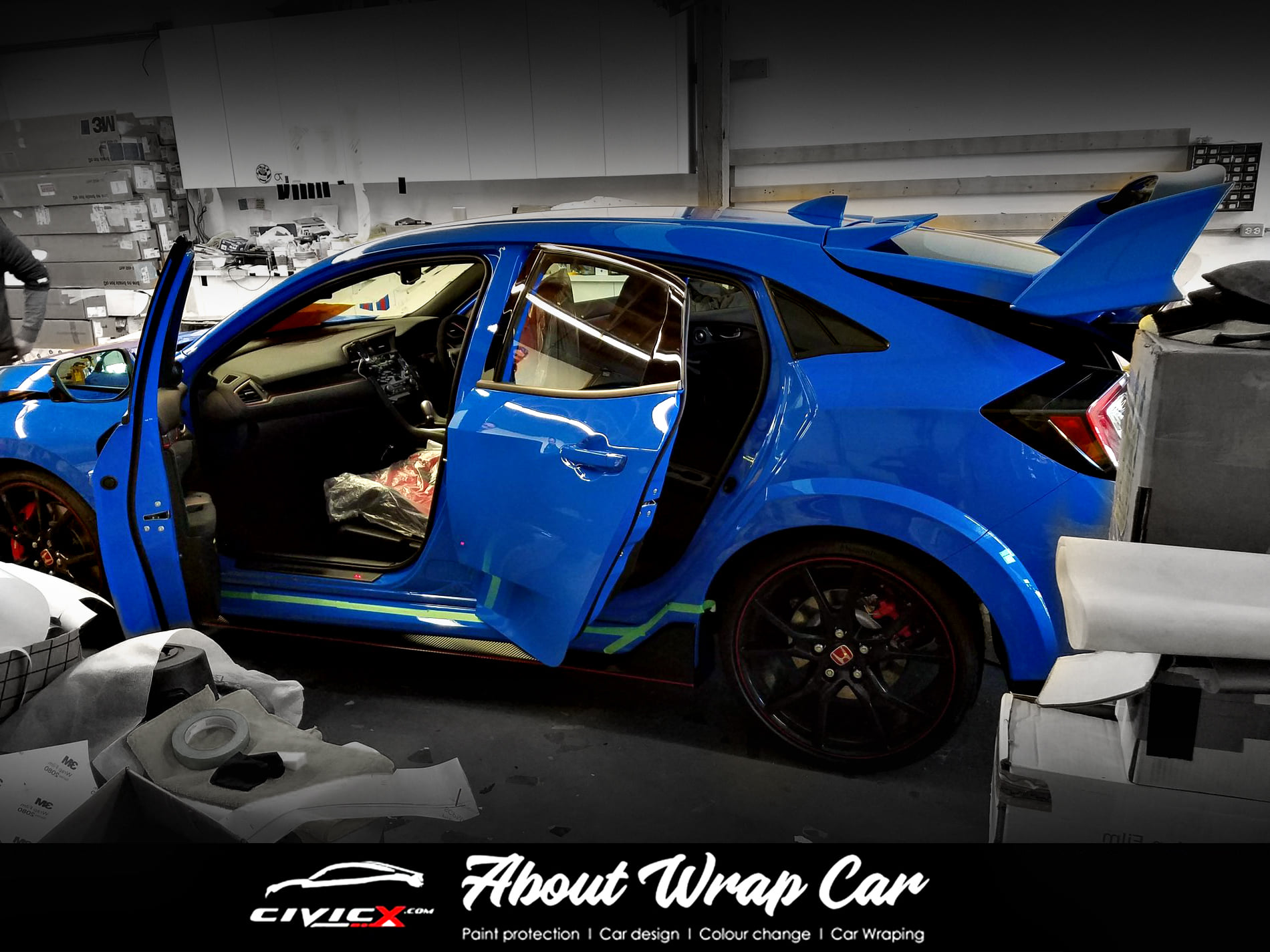 About wrap car - 🔵 body part Civic Type R (FK8) สเกล 1:1... | Facebook