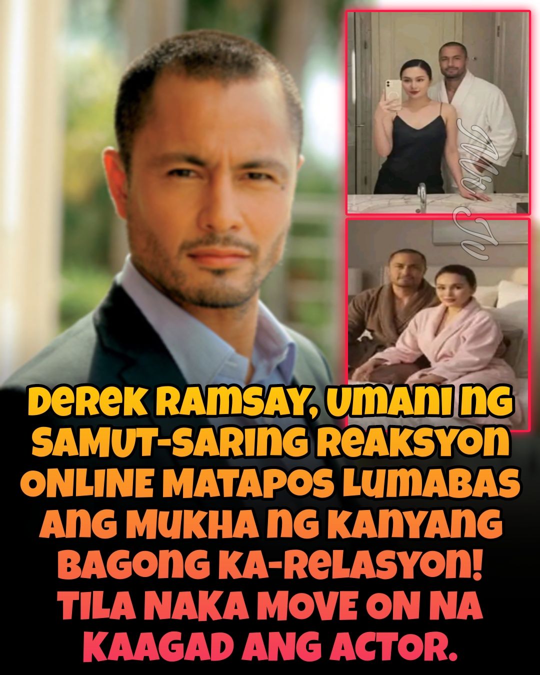 Mr - Derek Ramsay’s rumored new partner, identified online as “Kireda ...