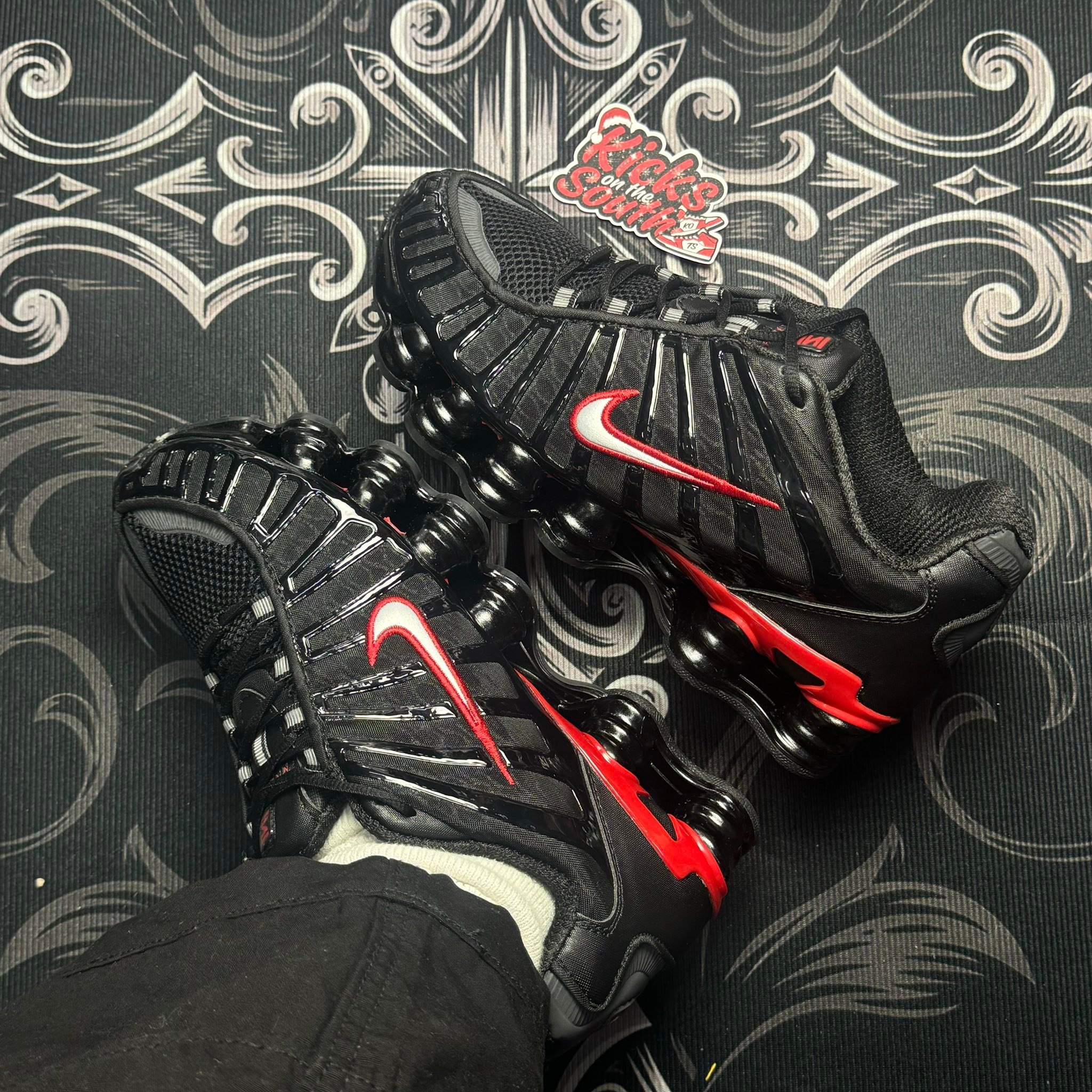 Nike shox tl “Black red & Black blue” ₱1,999 only Available for 