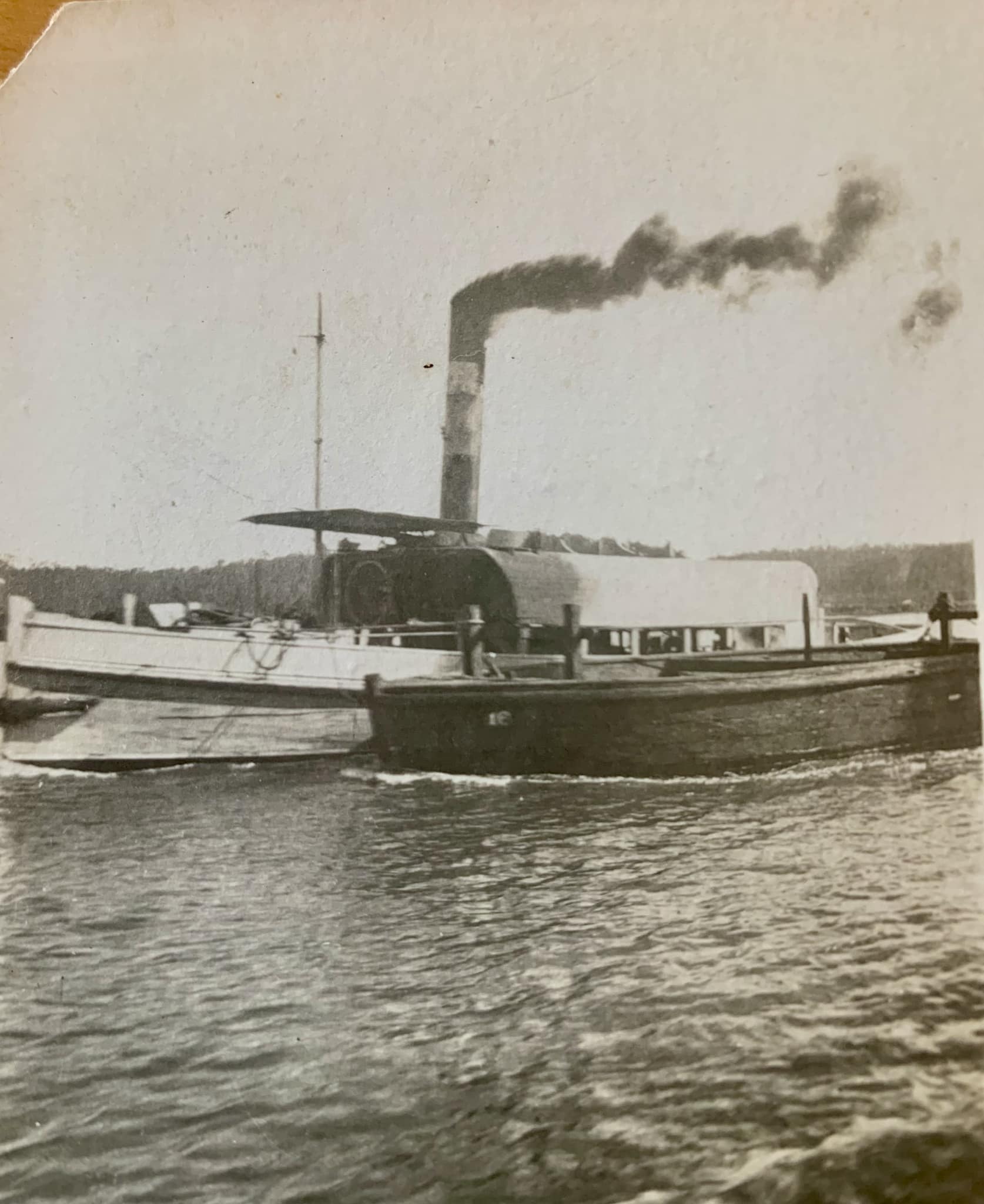 Maclean - Photo 132/150 The CSR’s flagship tug, the “Marama” towing a ...