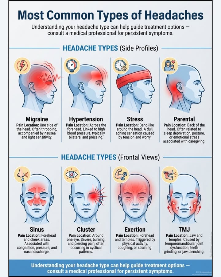 Crock - Understanding the most common types of headaches can be a game ...