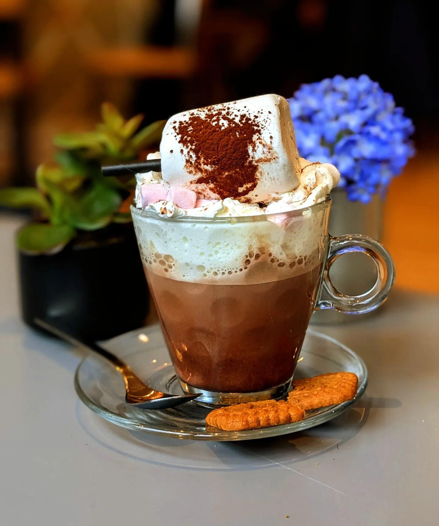 Jellycat Hot Chocolate with marshmallows, in the shop now