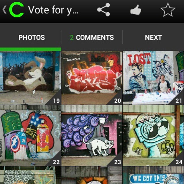 Big - Viewers choice voting on @thechive ... go vote for anyone ...