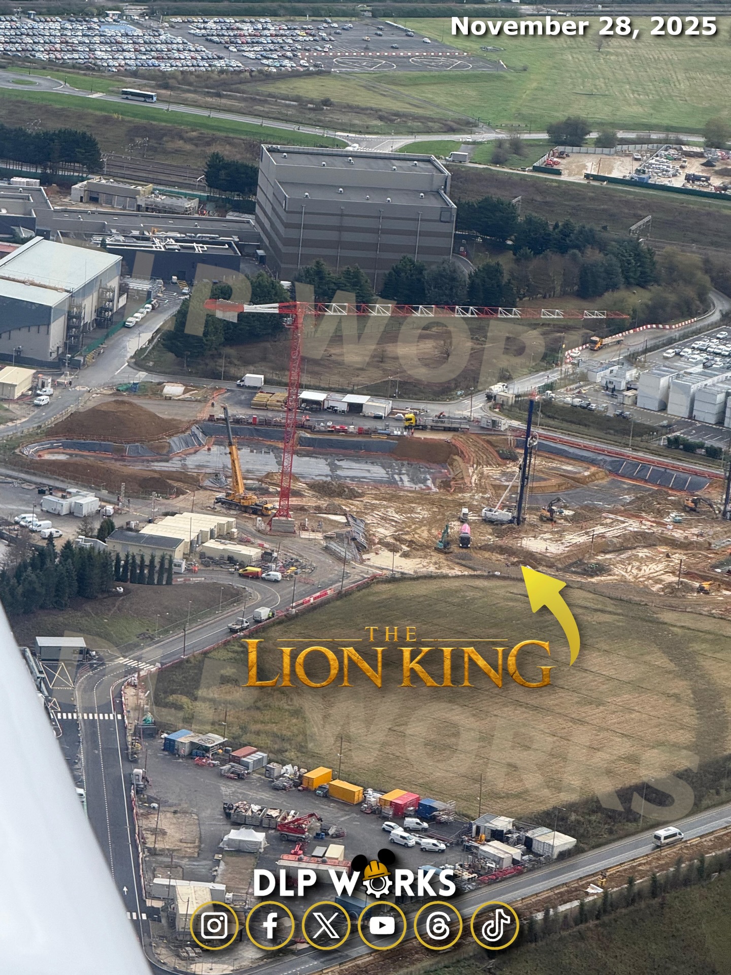 DLP Works - [Aerial Views] 🚧🦁 Massive Progress on The Lion... | Facebook