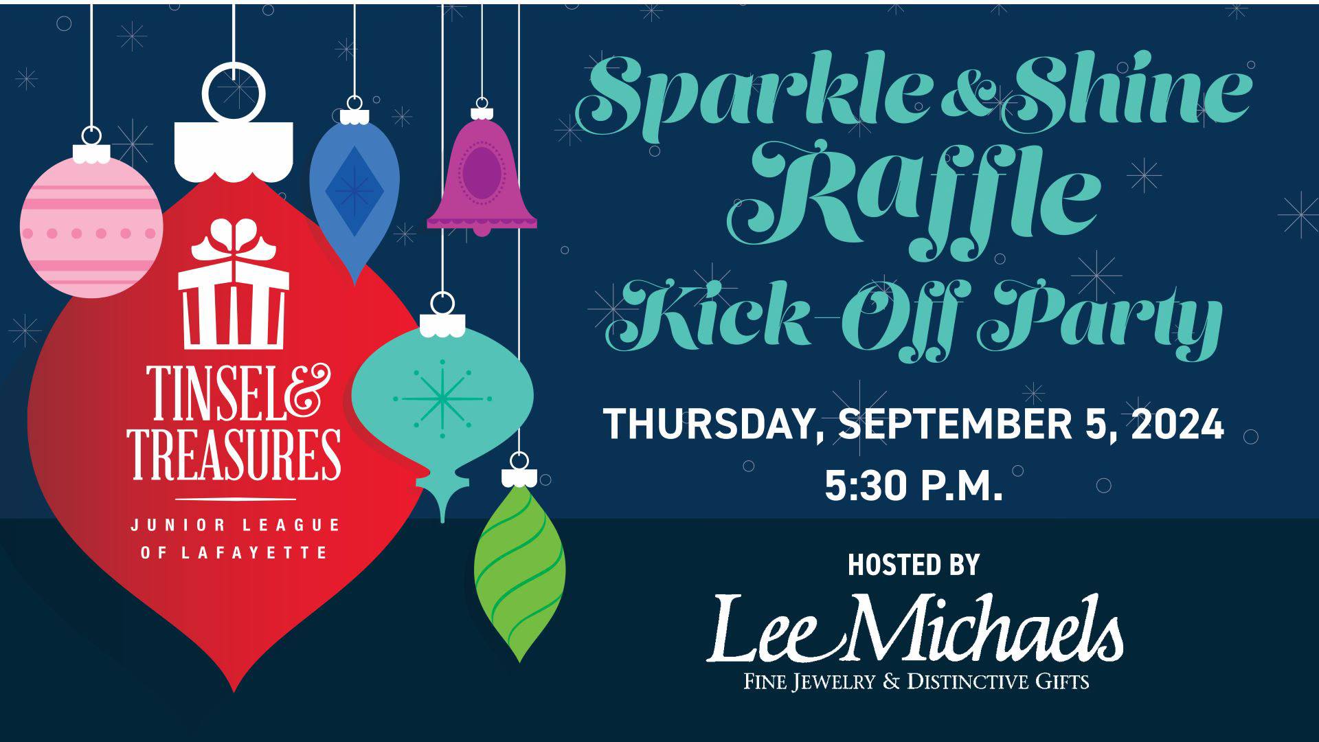 Sparkle & Shine Raffle Kick-Off Party