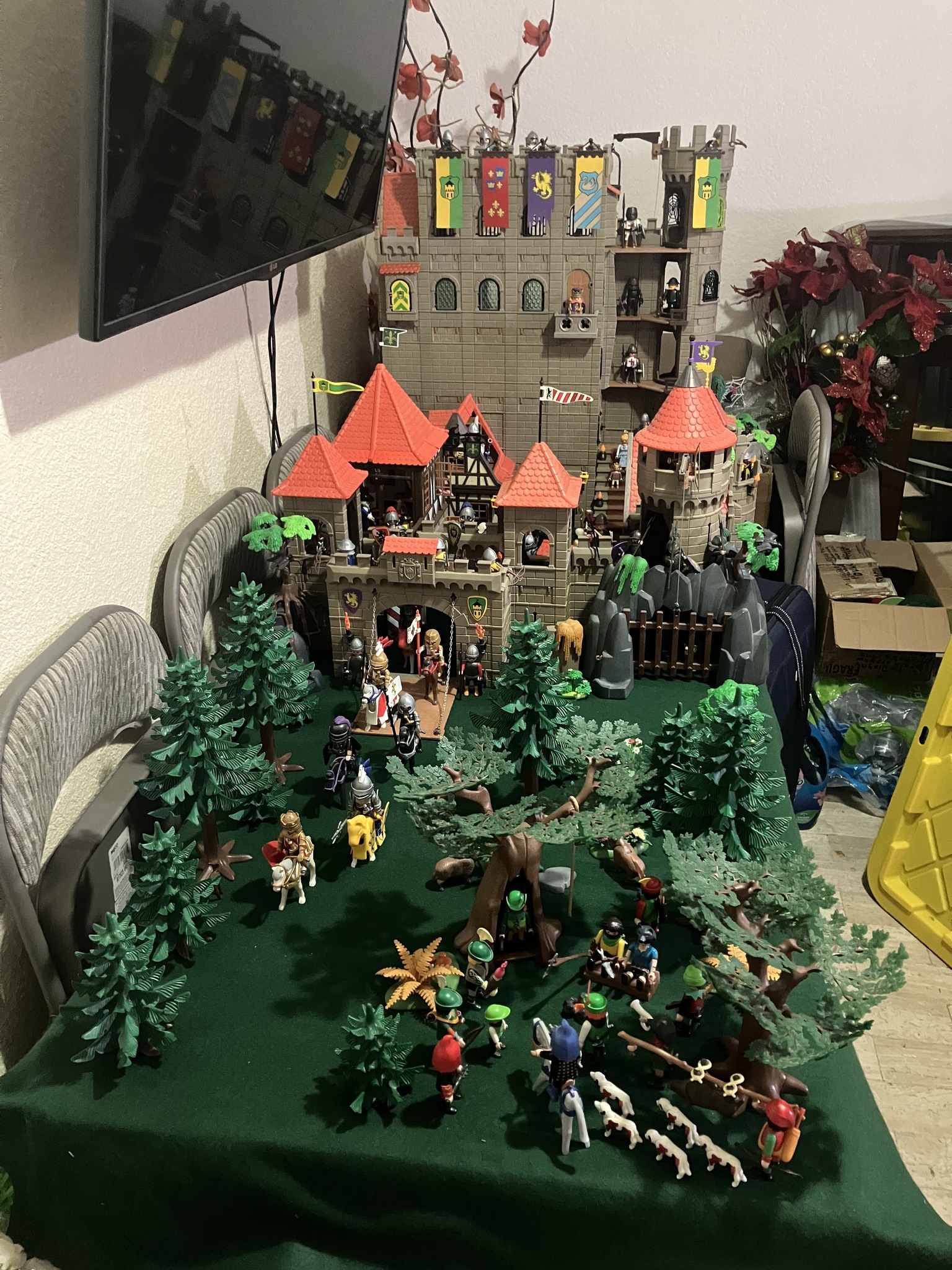 Château Playmobil 3666 Réf 70 - Occasion En Très Bon état