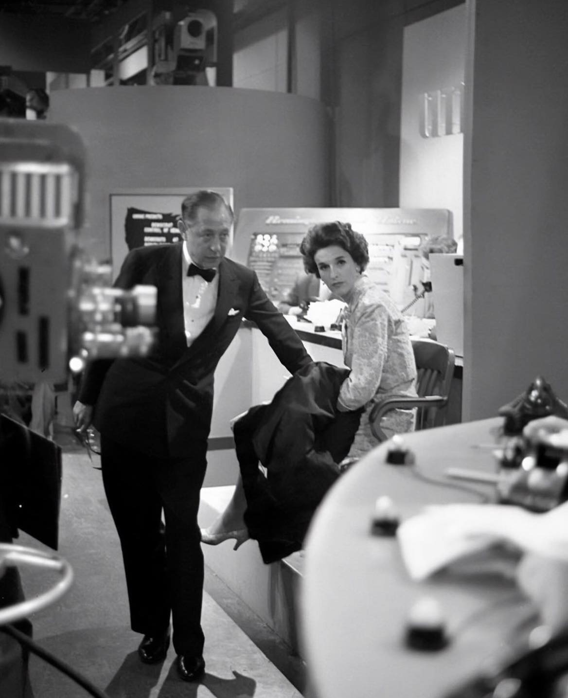 Truman's - Bill and Babe Paley, at the CBS Election headquarters in ...