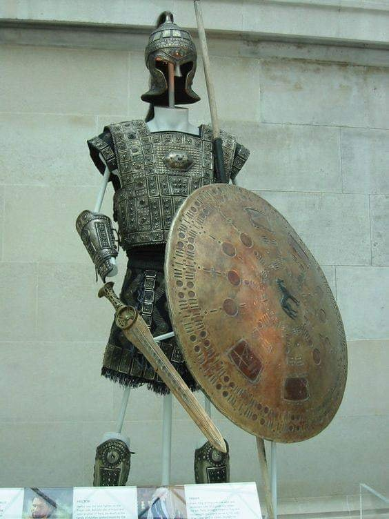 Armor of Troy... - Traces of History and Archeology and Art