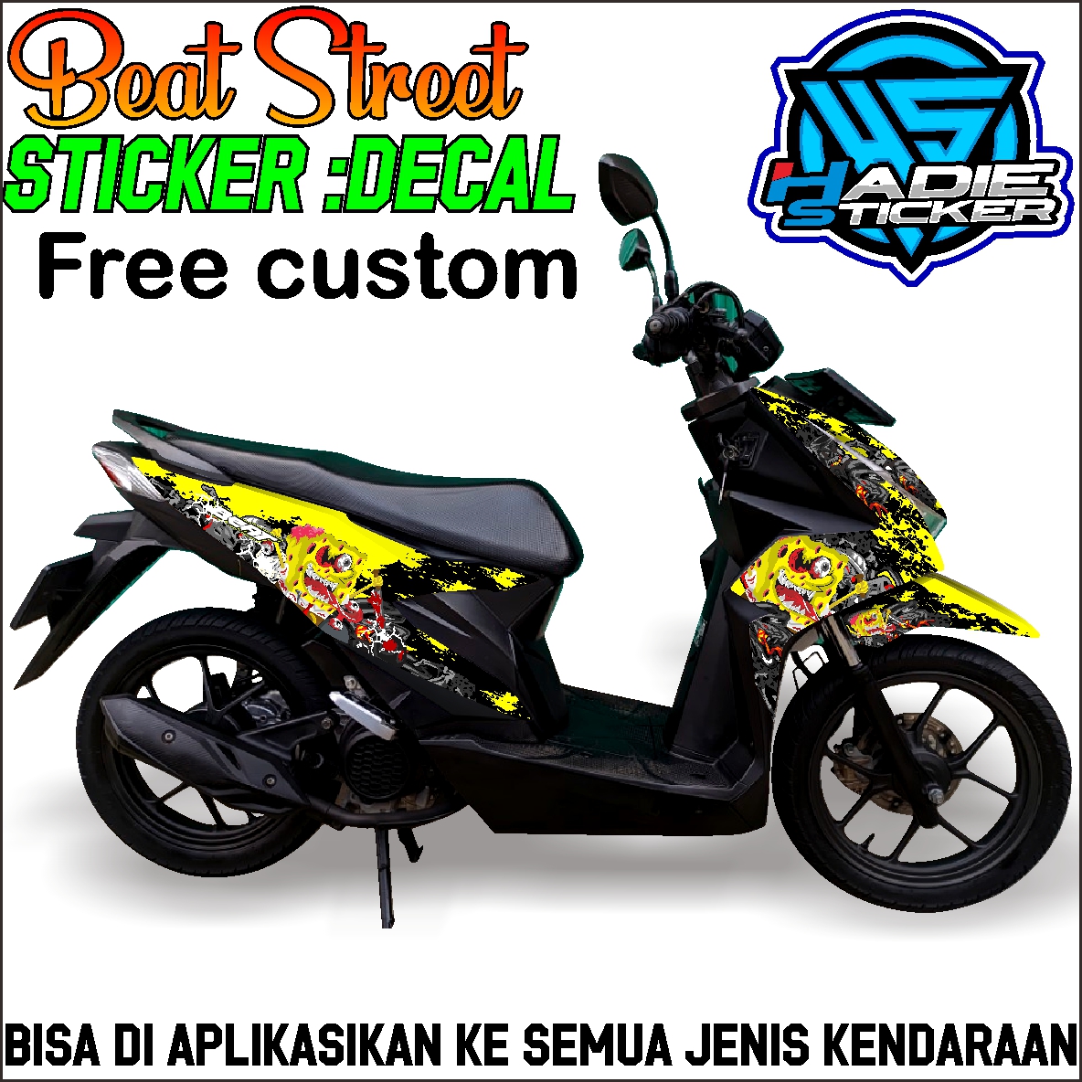 Jasa pembuatan sticker ,cutting,striping,decal