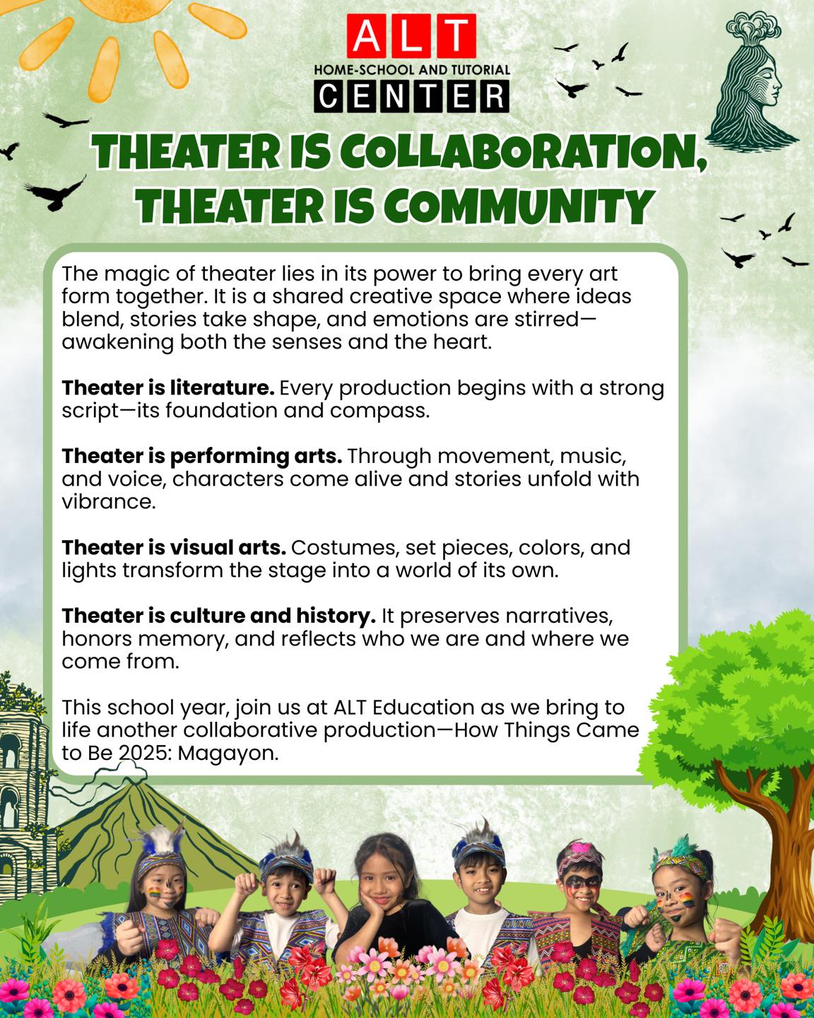 ALT - THEATER IS COLLABORATION, THEATER IS COMMUNITY The magic of ...