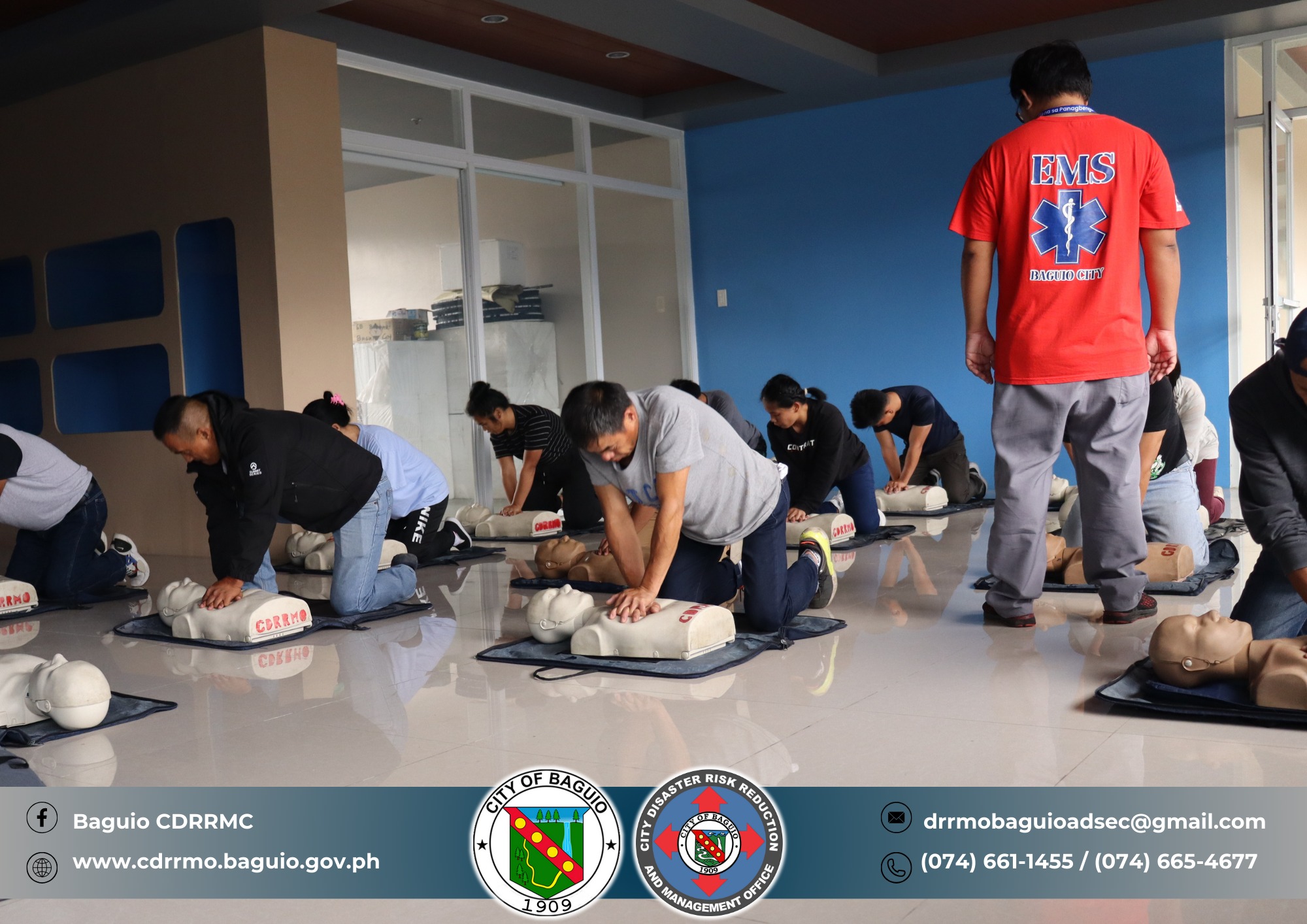 𝗜𝗡 𝗣𝗛𝗢𝗧𝗢𝗦: 𝗦𝘁𝗮𝗻𝗱𝗮𝗿𝗱 𝗙𝗶𝗿𝘀𝘁 𝗔𝗶𝗱 𝗮𝗻𝗱 𝗕𝗮𝘀𝗶𝗰 𝗟𝗶𝗳𝗲 𝗦𝘂𝗽𝗽𝗼𝗿𝘁 𝗧𝗿𝗮𝗶𝗻𝗶𝗻𝗴 𝗳𝗼𝗿 ...
