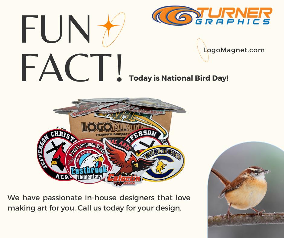Turner Graphics - Happy National Bird Day! 🐦 Want a... | Facebook