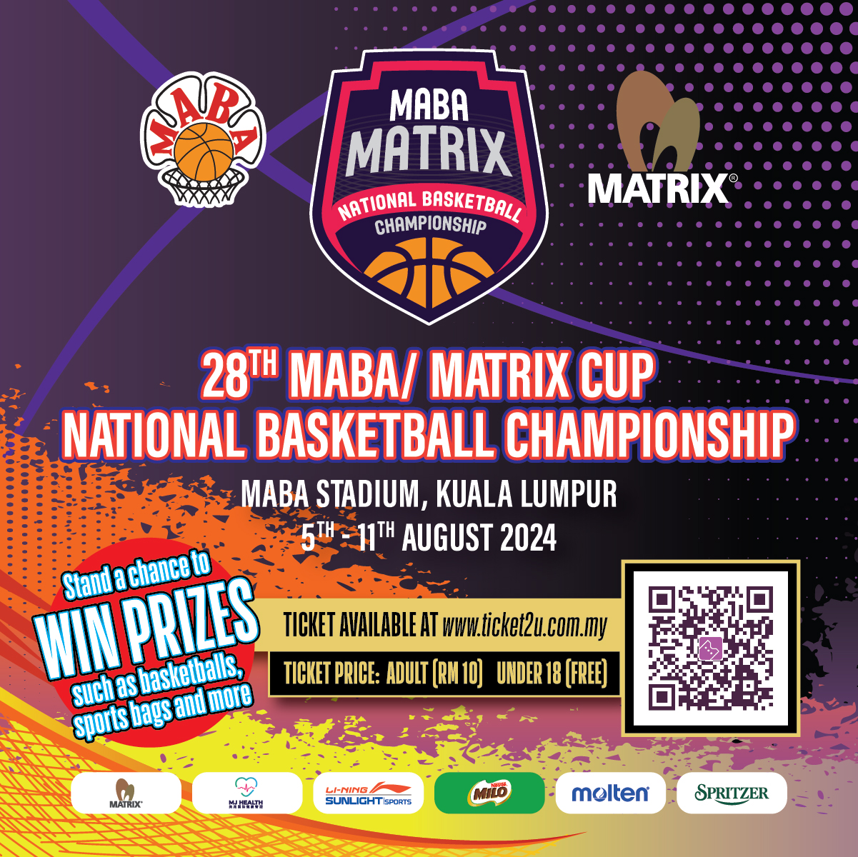 🔥 28th MABA/ MATRIX Cup... - Malaysia Basketball Association