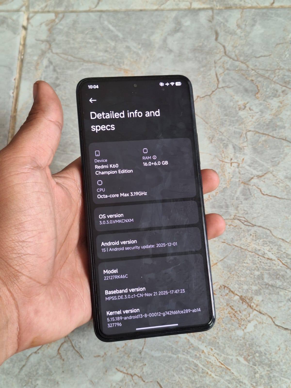 Redmi K60 Pro Champion Edition (5G)