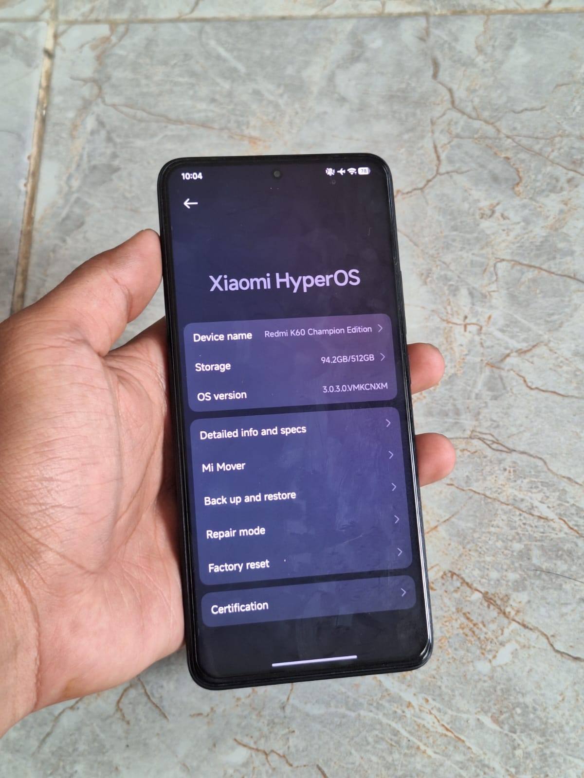 Redmi K60 Pro Champion Edition (5G)