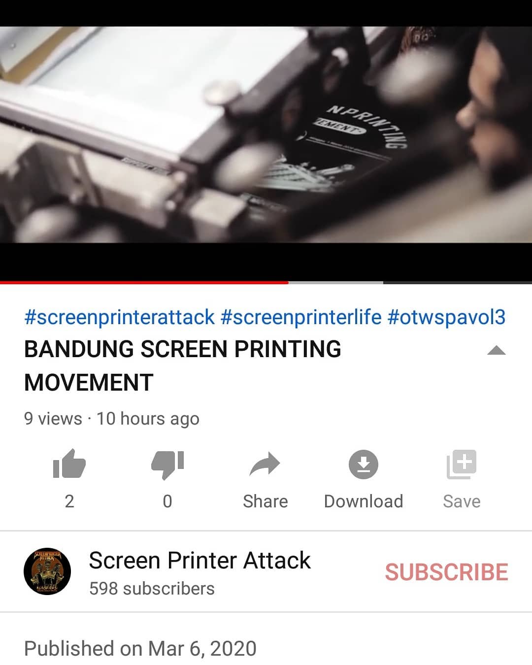 Screen Printer Attack