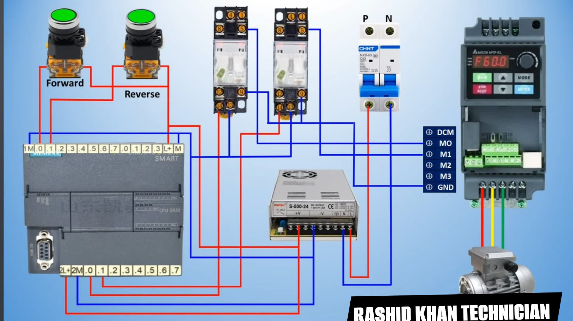 Rashid Khan - Learn how to wire and control a Delta... | Facebook