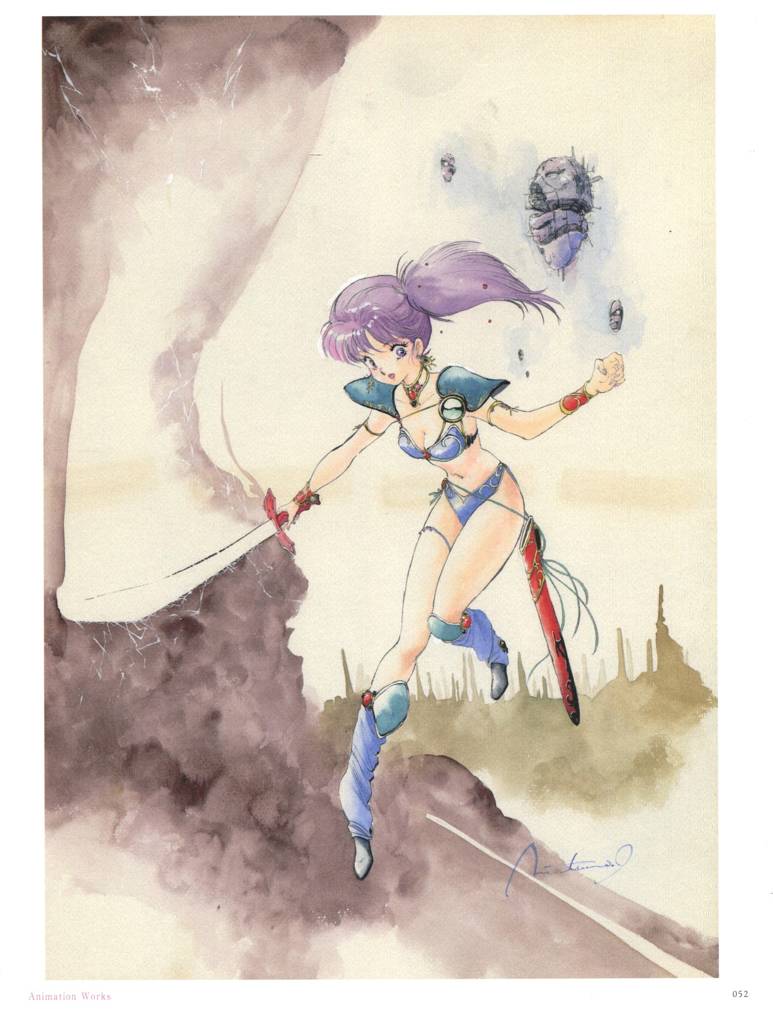 Illustrations by Mustsumi Inomata from 幻夢戦記レダ (Leda - The