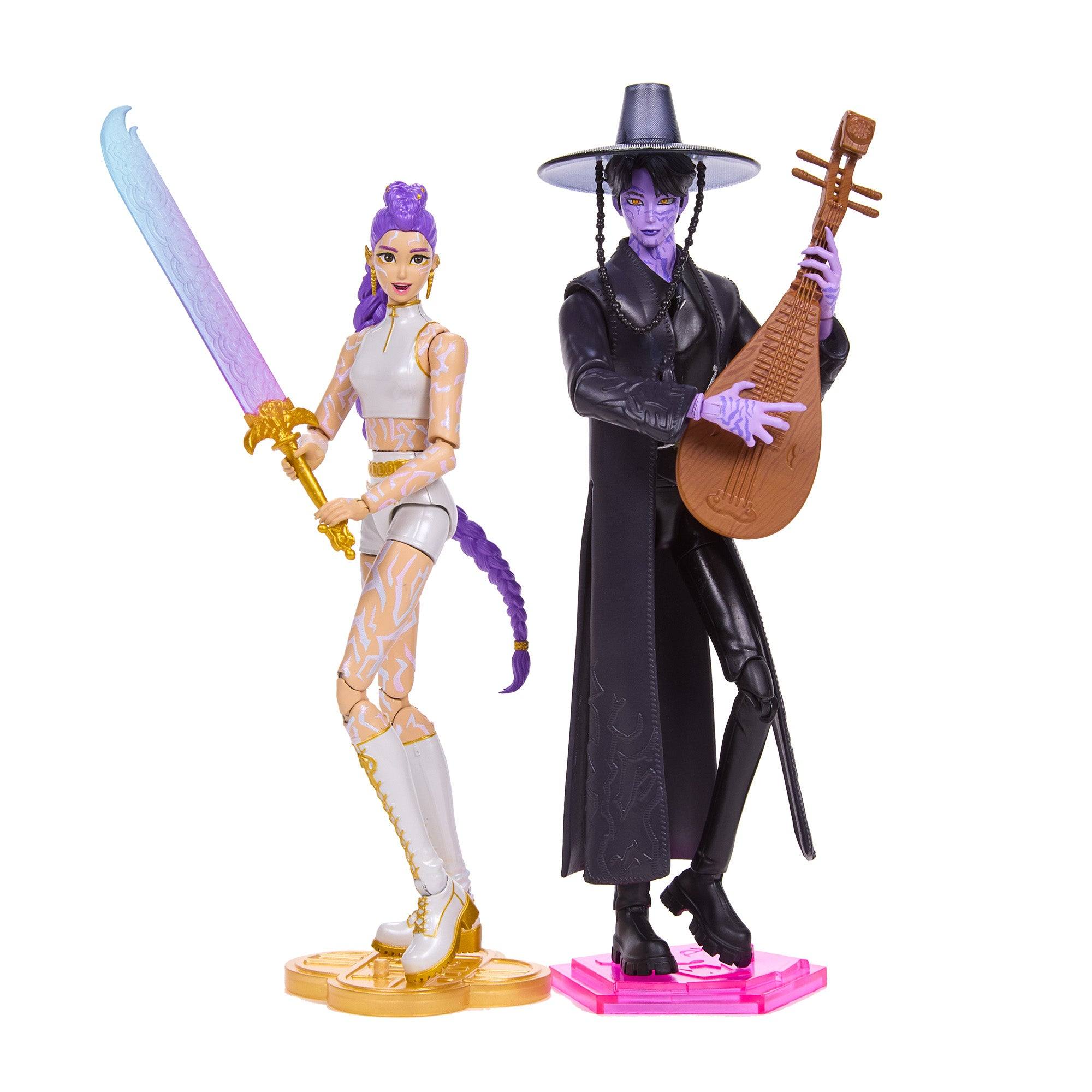 Mattel Creations KPop Demon Hunters Rumi and Jinu Action Figure 2