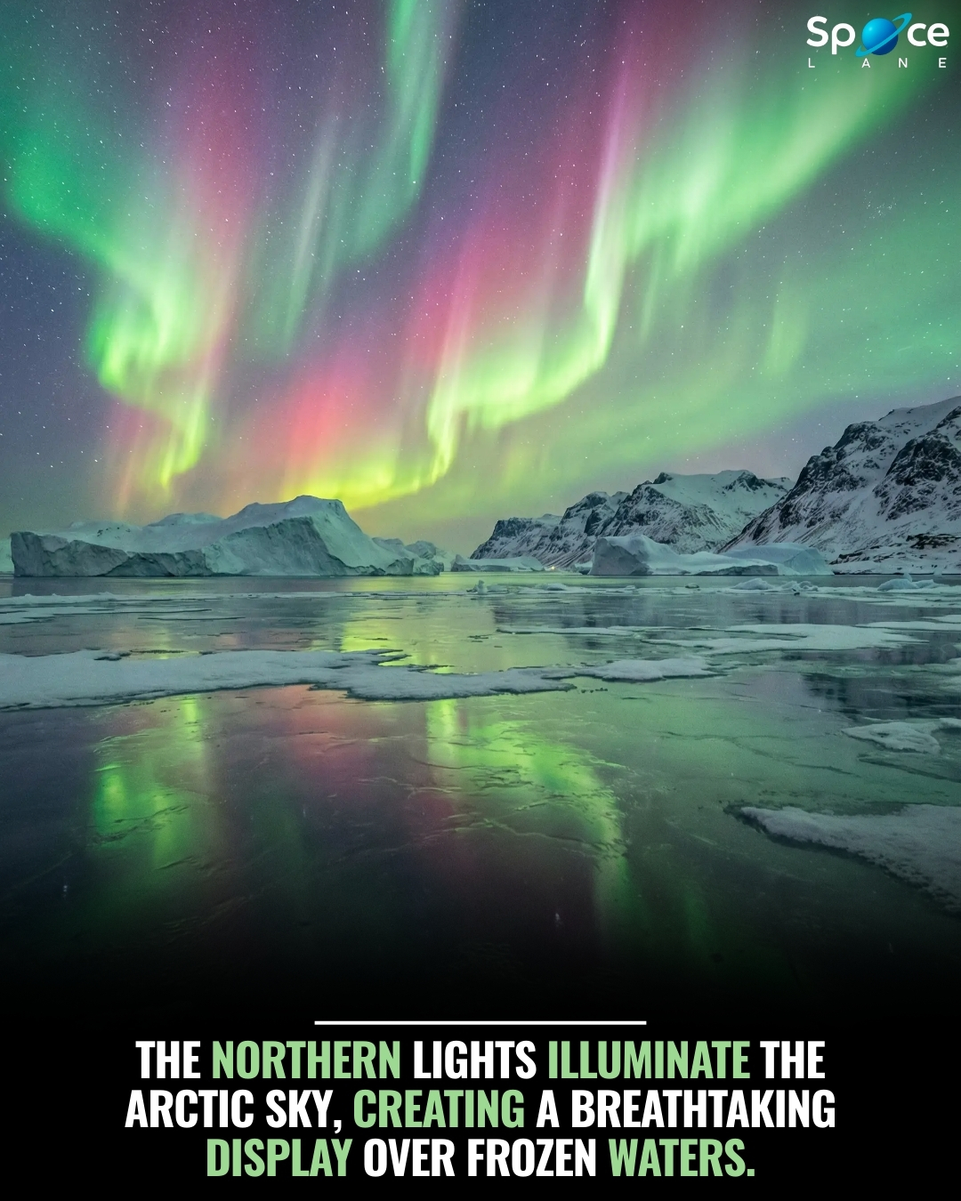 Space - The Arctic sky comes alive with one of nature's most stunning ...