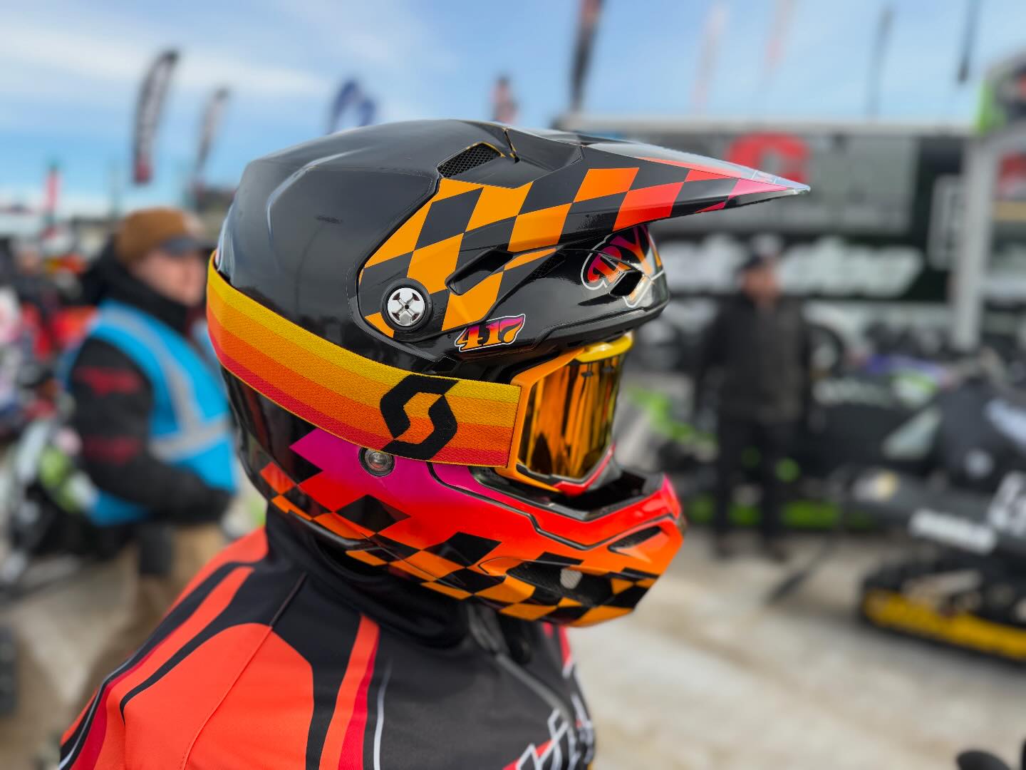 cloth wrapped motorcycle helmet Wrap – Rolling Designs MX BIKESKINZ VINYL WRAP FOR YOUR HELMET Wraps available Shoei Custom helmet wrap design for