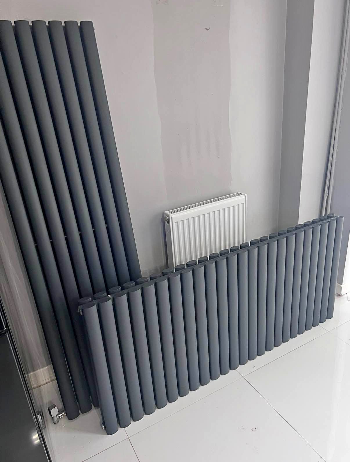 Grey Designer radiators - Space Heaters - Hucknall, Nottinghamshire ...
