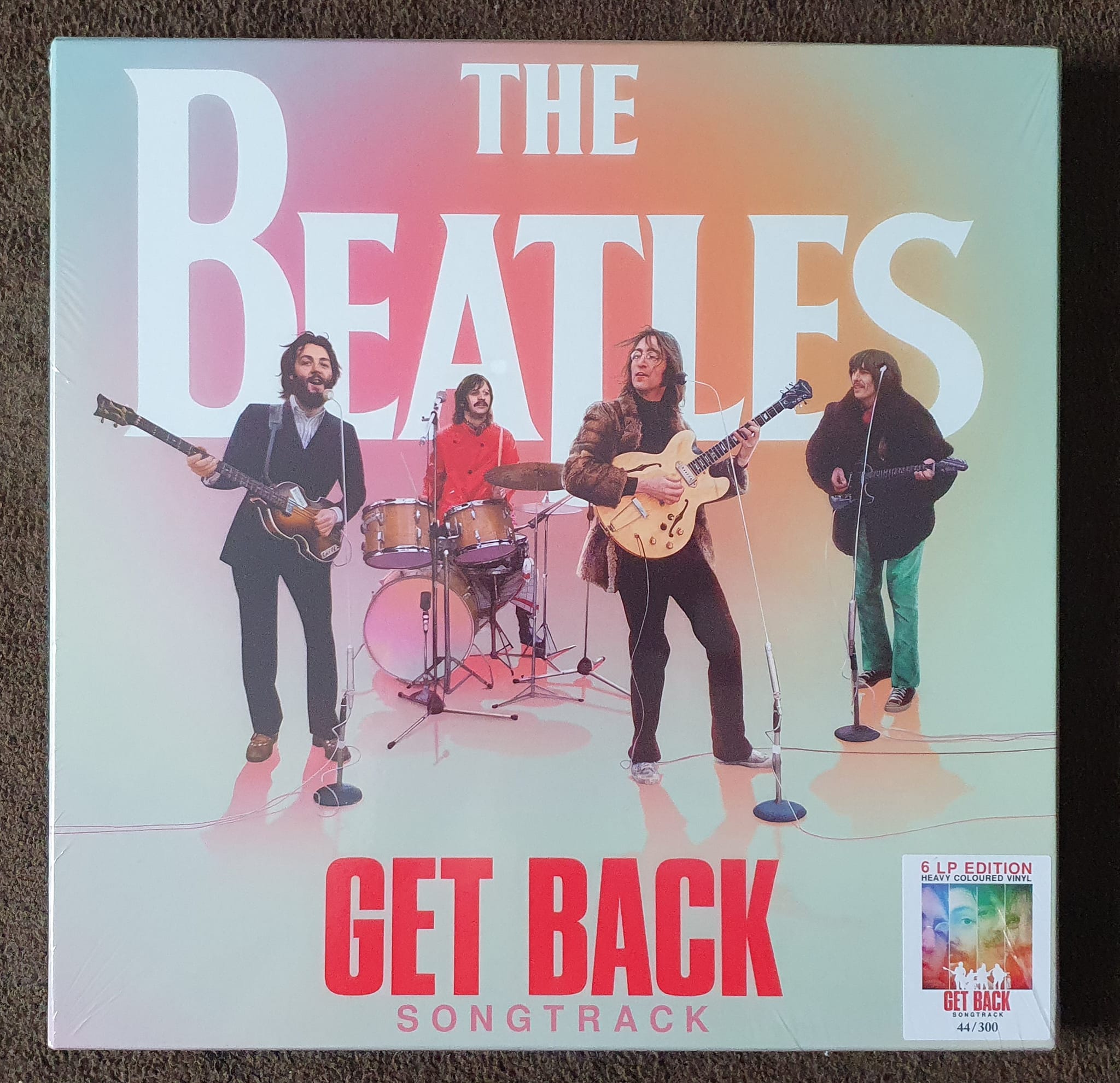 The Beatles Get Back soundtrack limited edition 6LP box set