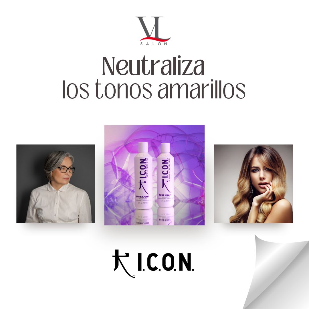 VL SALON - ¿Conoces Icon Pure Light? 💜💜 Una línea que...