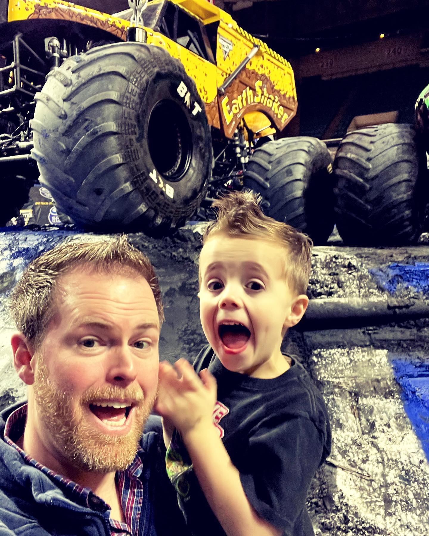 The boyhood ritual of #monsterjam 😎 - Jason R. Tubo, DMD