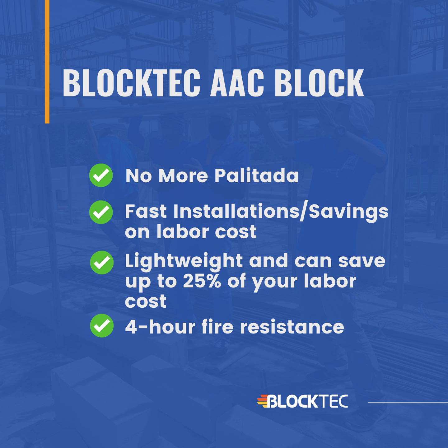 Blocktec - Blocktec AAC Wall System (Autoclaved Aerated... | Facebook