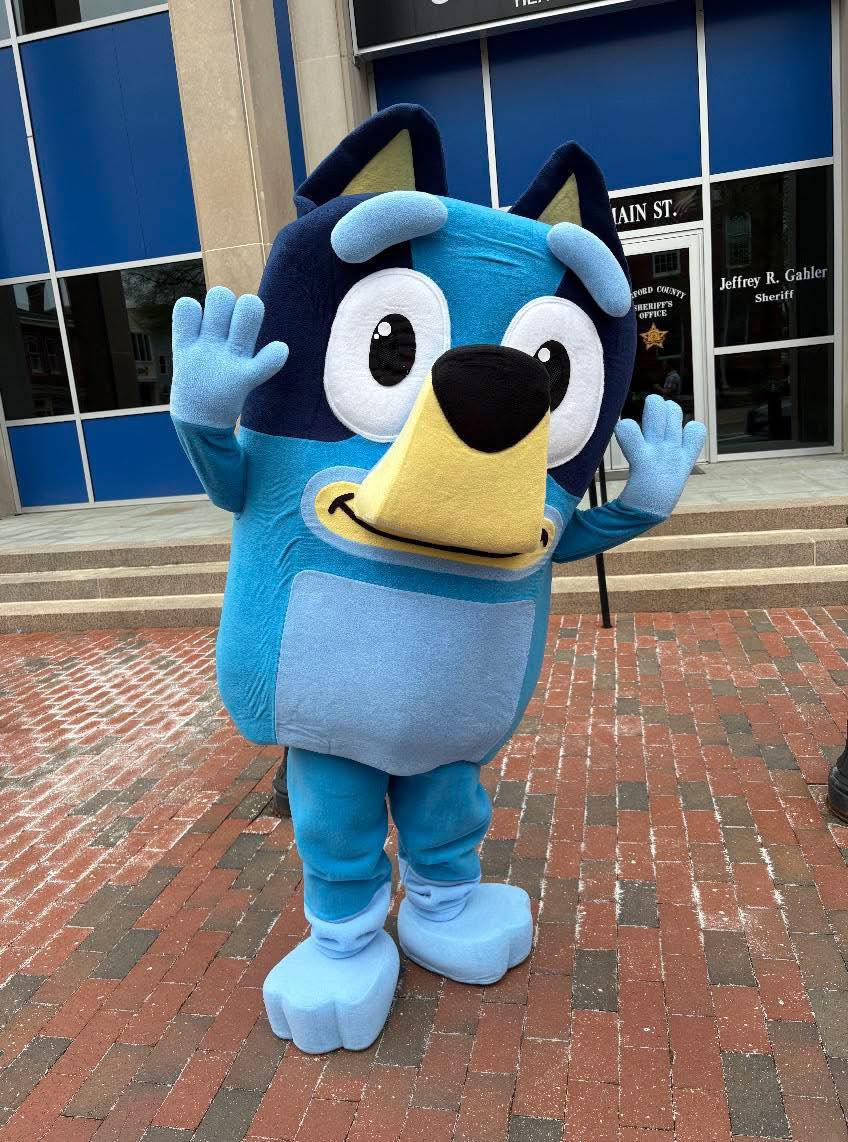 character dress up for birthday parties Hello! I'm planning a last-minute Bluey themed party my son and I'm trying to find a Bluey costume or someone who does kids up. If you rent costumes 208 comic cons Sexy Silver Diamond Sheer Color:Black and Red