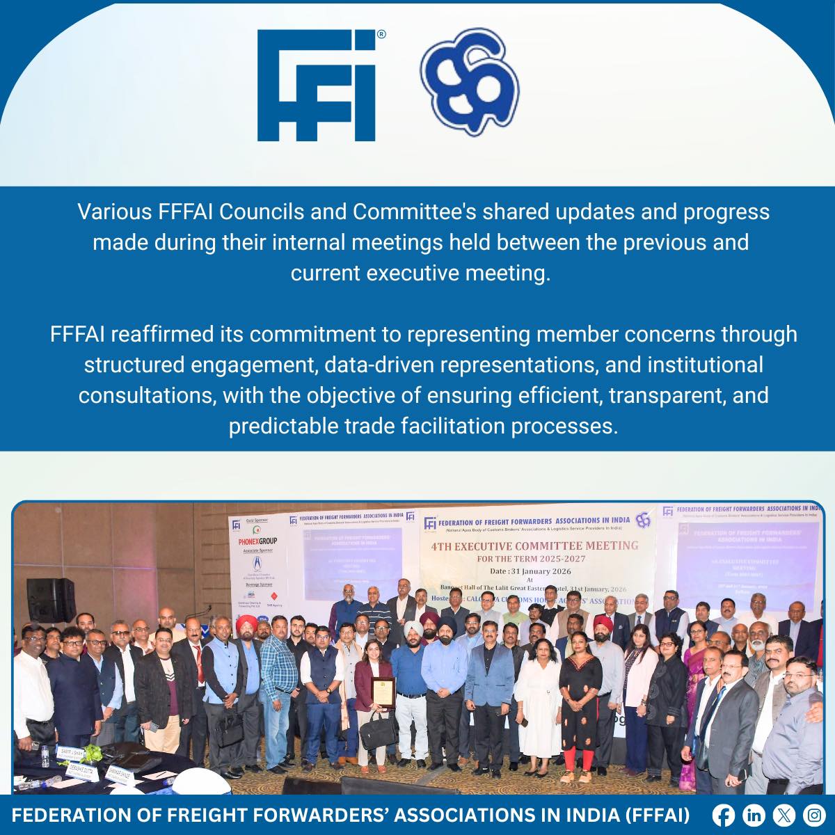 FFFAI - Federation of Freight Forwarders Association in India added a ...