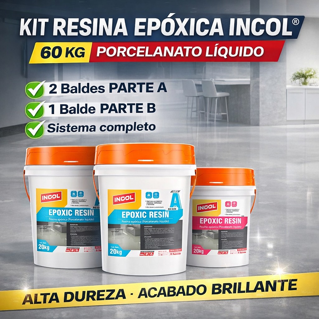INCOL PERU - 🧪 KIT RESINA EPÓXICA INCOL® – 60 KG Sistema... | Facebook
