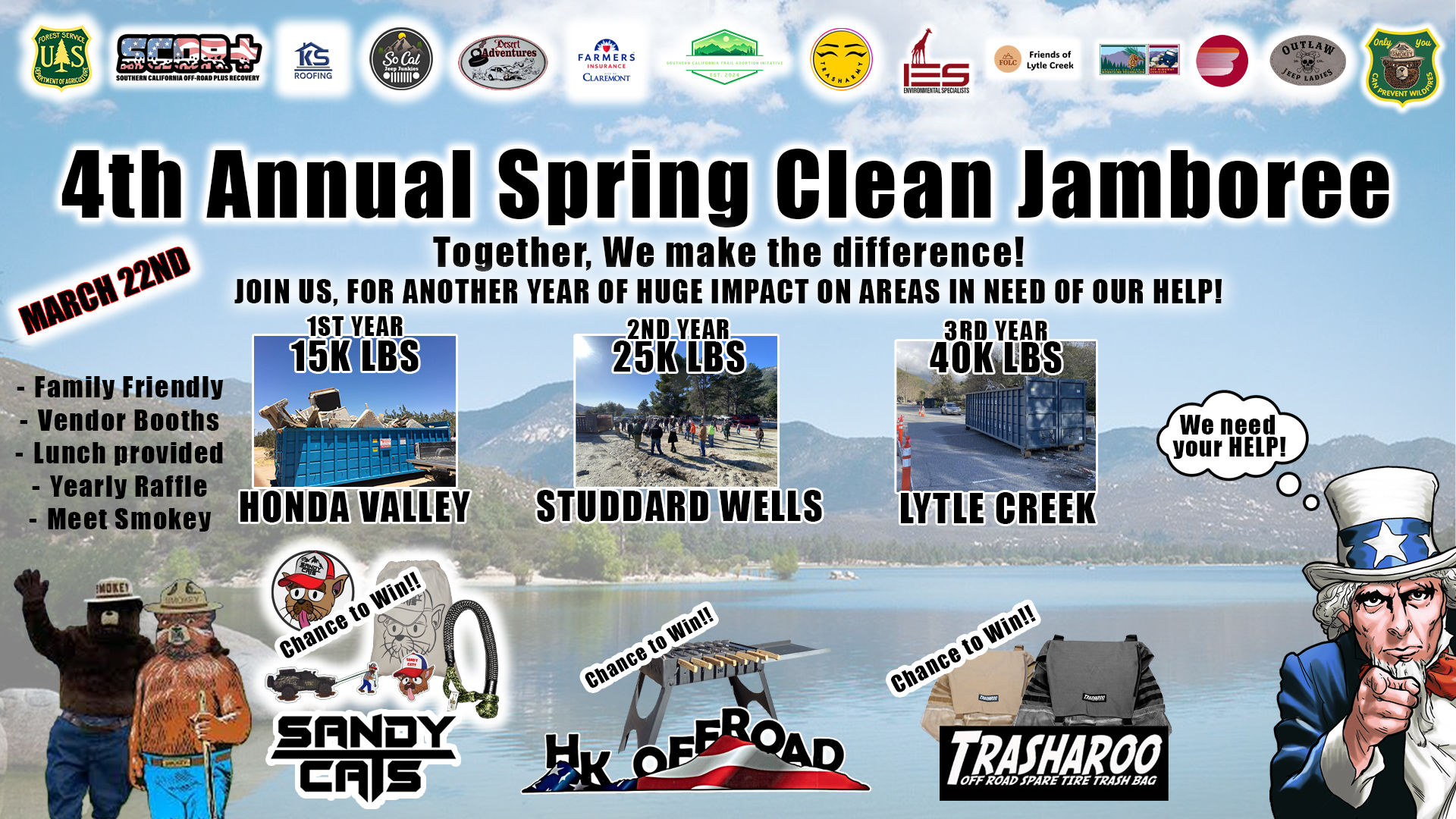 4th Annual Spring Clean Jamboree!