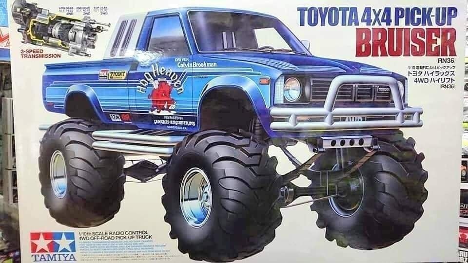 4x4 PICK-UP TOYOTA TAMIYA ホビーラジコン BRUISER