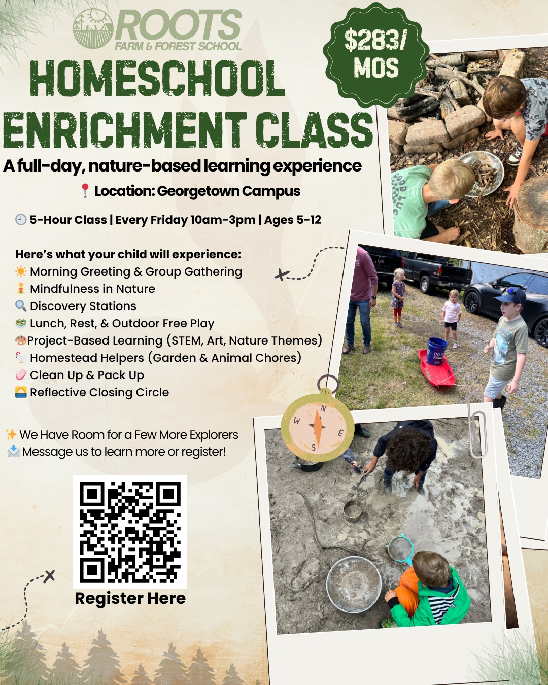ROOTS Farm & Forest School | Georgetown DE