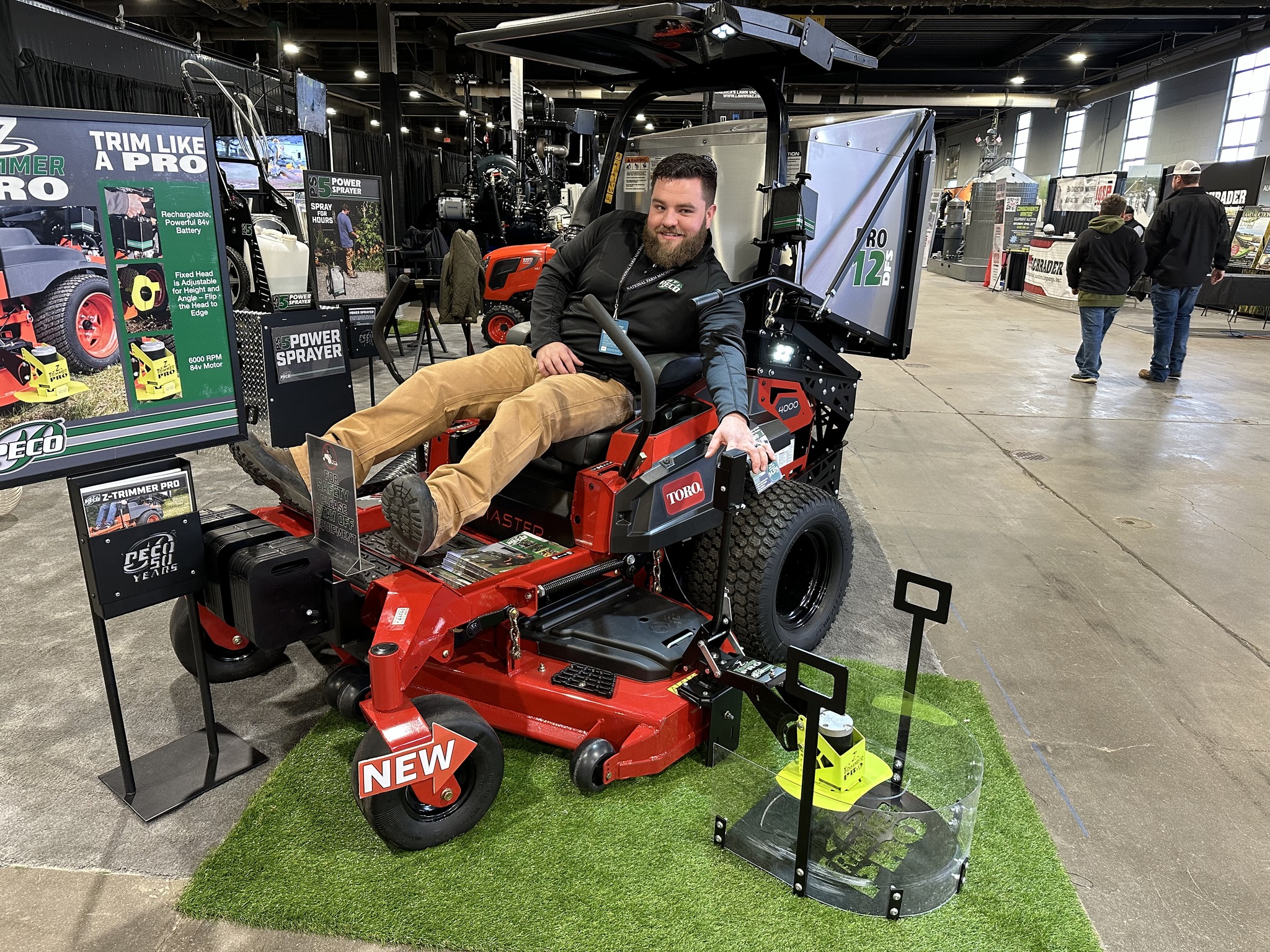 Stop by and see the NEW Z-Trimmer Pro demonstrated by our one-and