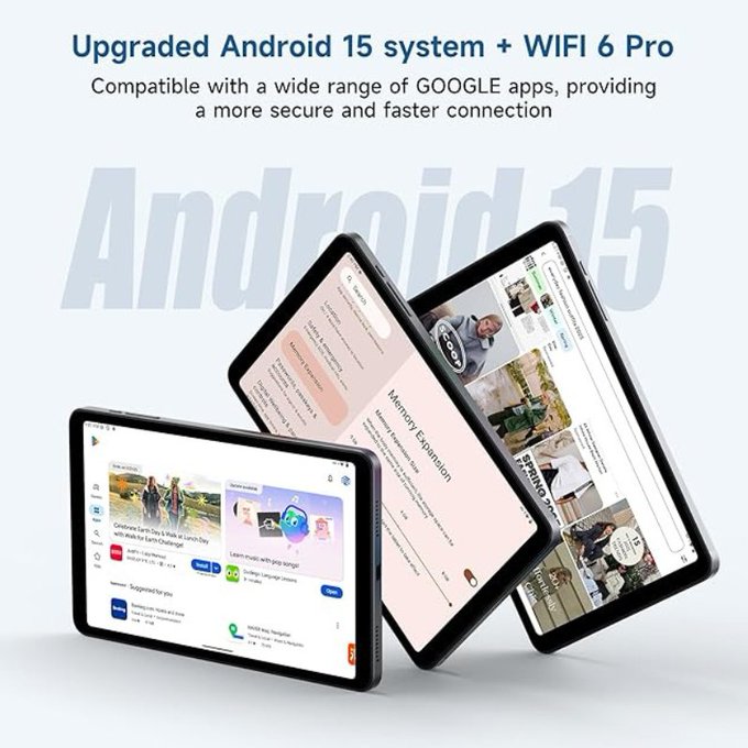 DIT - ALLDOCUBE iPlay 70 Mini Pro Android 15 Tablet, 8.4 inch, 16GB ...