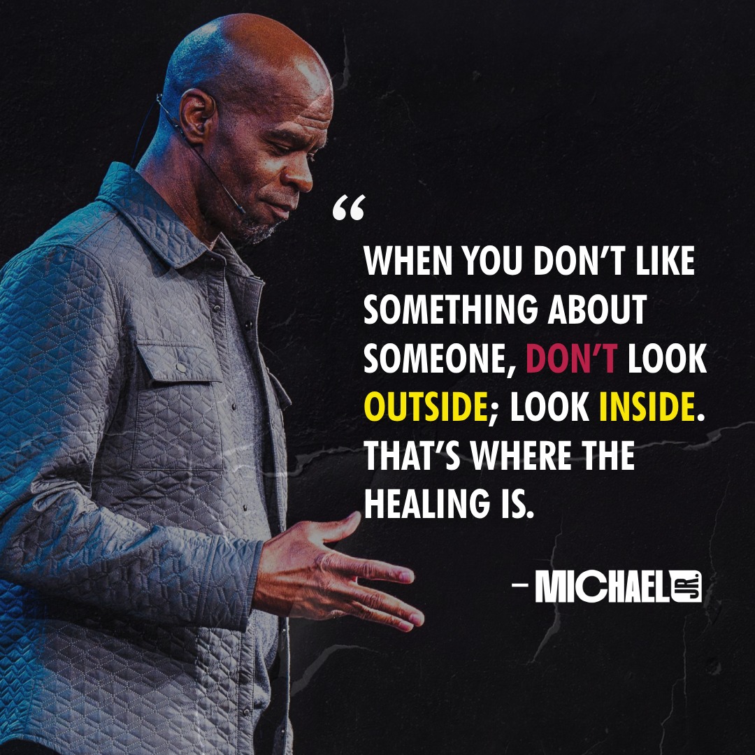 Michael - Ever caught yourself judging others? What if, instead of ...