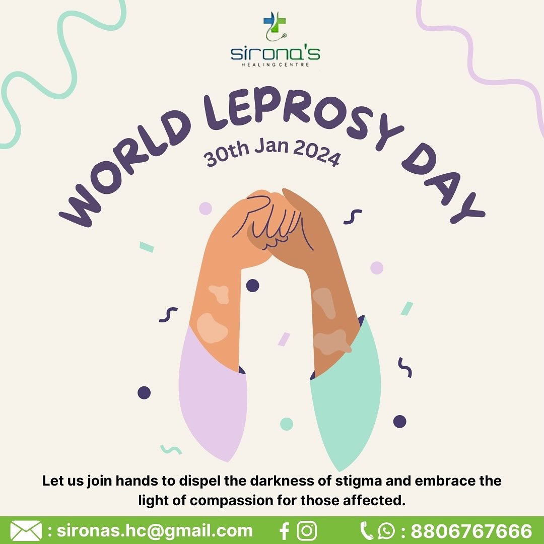 Today is World Leprosy Day. Let's create a world free from leprosy