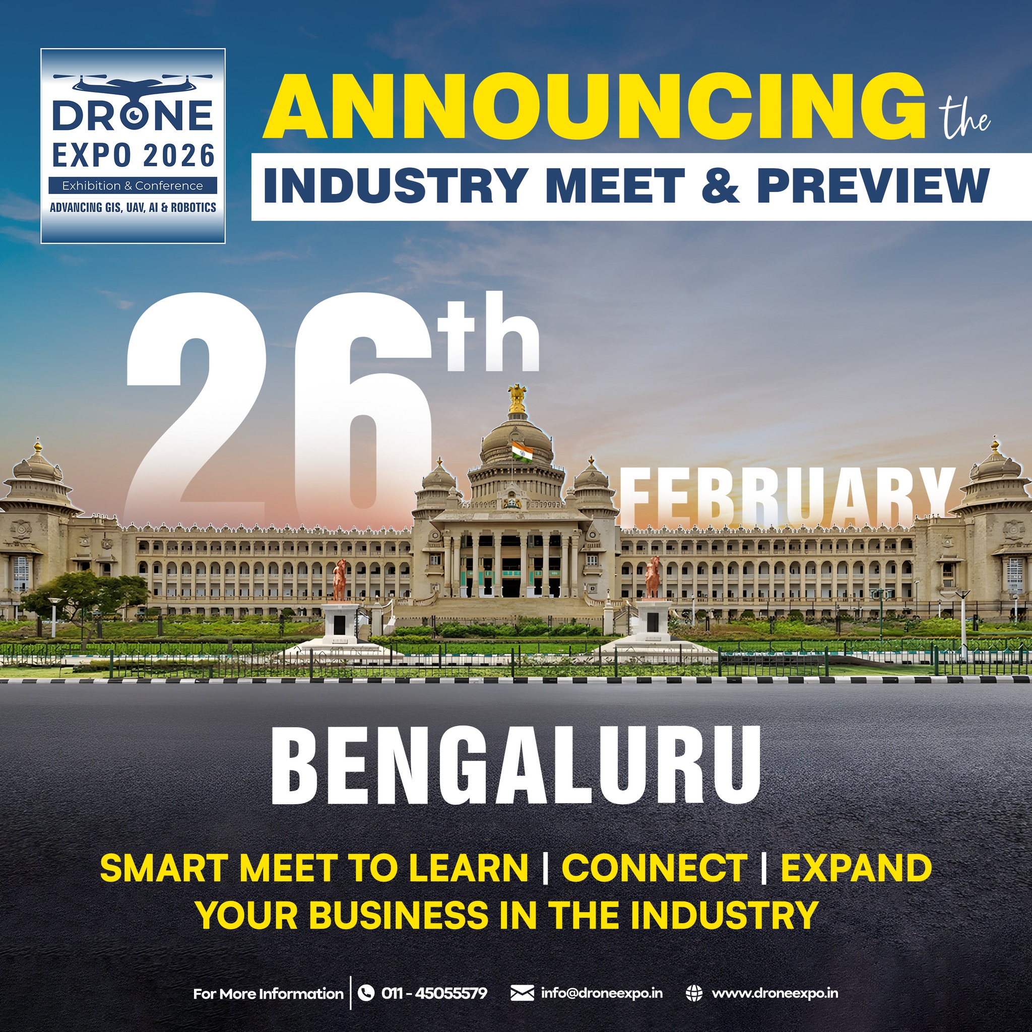 Drone - The Drone Expo – Industry Meet & Preview is happening on 26th ...