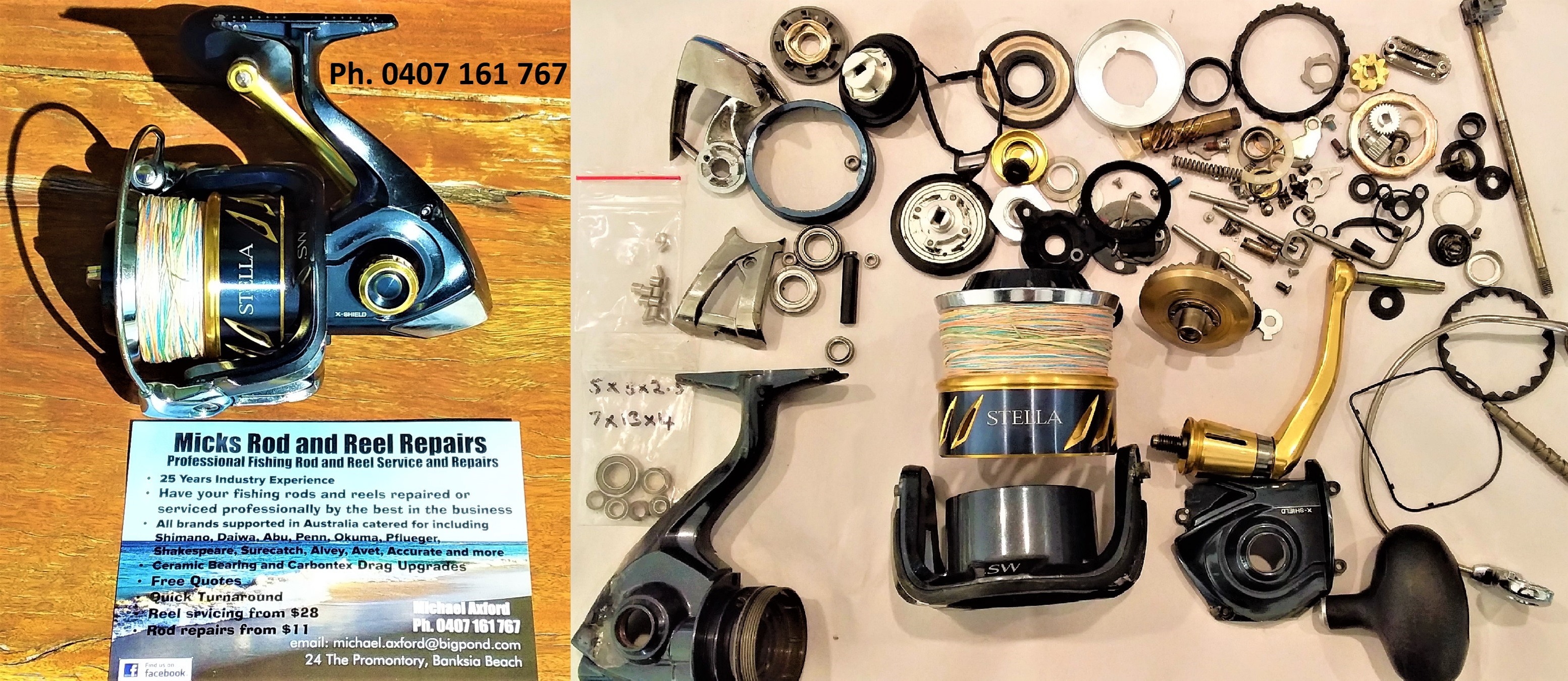 South Oz Rods Custom fishing rods , fishing rod & reel service and ...