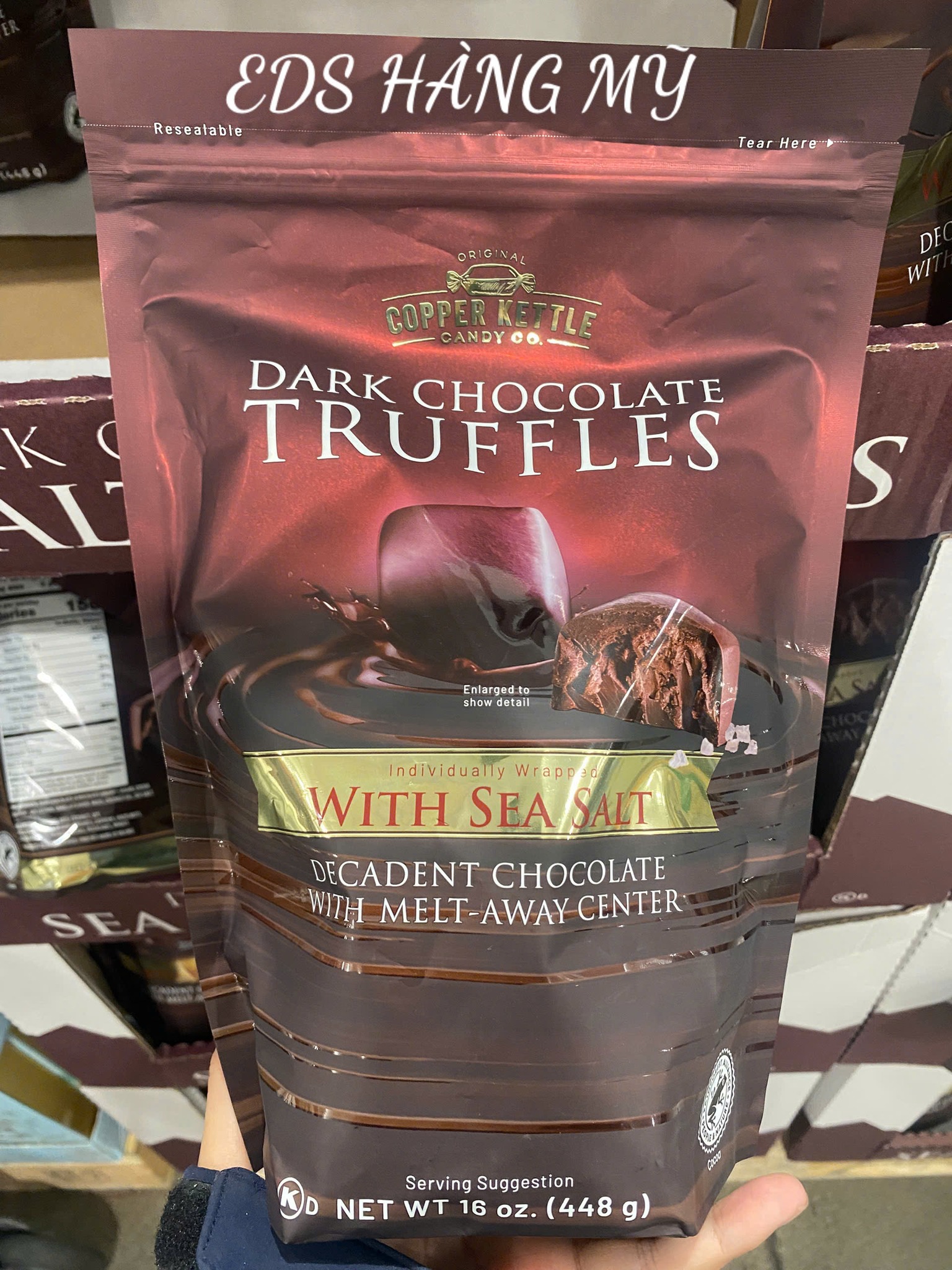 499k/ bịch 448g 🍫 DARK CHOCOLATE... - EDS - Hàng Mỹ Đi Air | Facebook