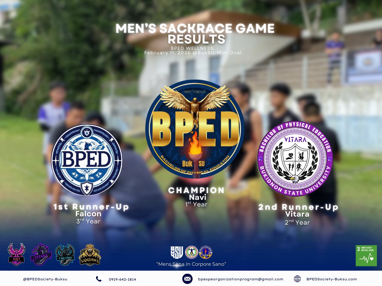 BPED Society - Buksu | Malaybalay
